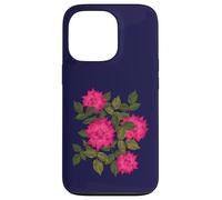 Château Rose fantaisiste Maximaliste Roses Flora Love Romance Coque pour iPhone 13 Pro
