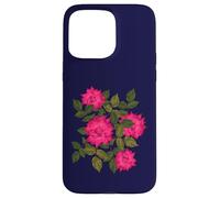 Château Rose fantaisiste Maximaliste Roses Flora Love Romance Coque pour iPhone 15 Pro Max