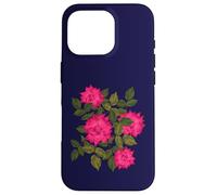 Château Rose fantaisiste Maximaliste Roses Flora Love Romance Coque pour iPhone 16 Pro