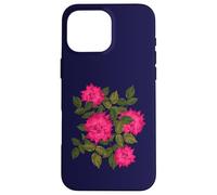 Château Rose fantaisiste Maximaliste Roses Flora Love Romance Coque pour iPhone 16 Pro Max