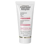 LABORATOIRE CHÂTEAU ROUGE - Gommage Éclat Visage - tube 50ml - Exfolie et Illumine - Poudre de Rose Musquée Bio, Beurre de Karité Bio, Huile de Sésame et Algue Brune