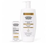 Chateau rouge : Lait de beauté éclaircissant 750ml + serogel 30ml | Gamme de produits testée sur peaux noires et métissées, origine naturelle