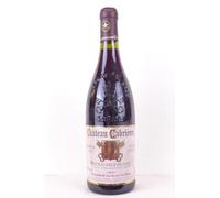 châteauneuf du pape château cabrières tête de cru prestige (rendement 15 hl hectare ni collé ni filtré) rouge 1996 - rhône