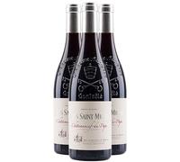 Châteauneuf-du-Pape Clos Saint Michel Tradition - Rouge 2021 - Franck et Olivier Mousset - Vin Rouge de la Vallée du Rhône (3x75cl)