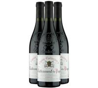 Châteauneuf-du-Pape Cuvée Clément V - Rouge 2023 - Maison Pascal - Vin Rouge de la Vallée du Rhône (3x75cl)