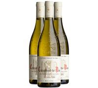Châteauneuf-du-Pape Cuvée Clément VI Les Vieilles Vignes - Blanc 2024 - La Grande Collection des Papes - Vin Blanc de la Vallée du Rhône (3x75cl)