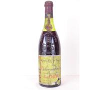 châteauneuf du pape gustave chausse les combes (étiquette abîmée) rouge 1981 - rhône