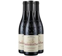 Châteauneuf-du-Pape Les Abbesses - Rouge 2023 - Vignerons Propriétés Associés - Vin Rouge de la Vallée du Rhône (3x75cl)