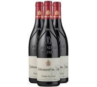 Châteauneuf-du-Pape - Rouge 2023 - Chemin des Papes - Vin Rouge de la Vallée du Rhône (3x75cl)