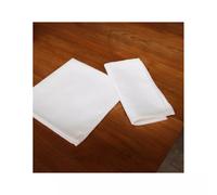 CHATEAURENARD Serviette de table jacquard polyester damassé 150X150 Blanc SUD ETOFFE