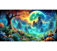 châteaux-forêts Puzzle 1000 pièces Educa Cadeau Unique De l'art Décoration Jeu éducatif Challenge Toy pour Adultes & Enfants des 14 Ans 75x50cm/1000pcs