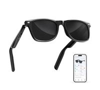 ChatGPT Lunettes intelligentes pour homme et femme, traduction en temps réel AI avec 147 langues, lecture de musique 11 h, lunettes de soleil Bluetooth avec verres polarisés, protection UV pour un