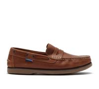 Chatham Homme Shanklin Premium Mocassins Cuir En 2 Couleur Options 6 À 15