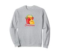 Chatham Whimsy Seau de plage Pelle Jouets pour enfants Vacances côtières Sweatshirt