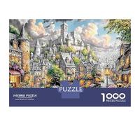 chathédrale Gothique 1000 Pièce Ruines du château Stock De Cartes Premium Jeu De Puzzle Pack De Valeur Joyeux Cadeau Défi Éduchatif Décoration Murale 52x38cm/1000pcs