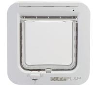Chatière 4 pos avec puce d'identification Trixie SureFlap Blanc TU