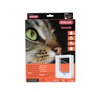 Zolux Chatière tunnel 4 positions pour chat – Blanc
