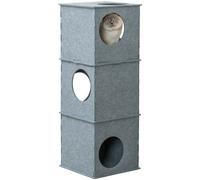 Chatière en feutre Trixie Nele Gris 38×105×38 cm