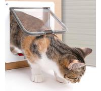 Chatière Fiqops Chatière 4 voies PetSafe avec tunnel Chats Chatière pour chiens