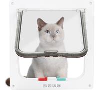 Chatière Fiqops Chatière Pet Chatière pour chats Chatière pour chiens 4 voies Flap PetSafe