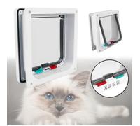 Chatière - Pet Mate - Grande Taille L - 4 Modes de Verrouillage - Installation Facile