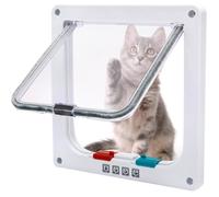 Chatière Porte Sureflap Verrouillable Avec Identification Par Micro Puce Système De Verrouillage Pour Chat[IN105]