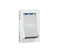 PetSafe Porte pour animaux en aluminium – Cadre durable, joint résistant aux intempéries – Petit