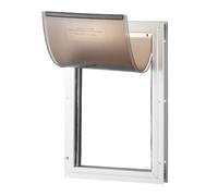 Chatière pour Animaux - DUOKU - CWM01-S - Aluminium - 133x224mm - Système de Verrouillage