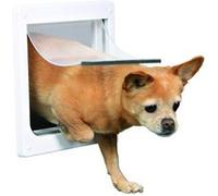 Chatière pour chien 2 positions XS-S Blanc G
