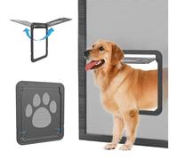 Chatiere pour chien chat grande taille moyen xl isolante - T'CHOUPIN - porte animaux de compagnie silencieux taille interieur dome