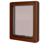 Chatière pour chien et chat double sens Kerbl Mate Marron 290x350 mm