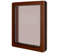 Chatière pour chien et chat double sens Kerbl Mate Marron 318x391 mm