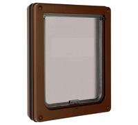 Chatière pour Chien | Porte À Battant pour Chat Murale,Grille avec Kit Fixation Sécurité Enfant Intérieur Extérieur Maison Appartement Fenêtre Balcon Séjour Chambre