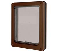 Chatière Pour Chien,Porte À Battant Pour Chat Murale - Grille Avec Kit Fixation Sécurité Enfant Intérieur Extérieur Maison Appartement Fenêtre Balcon Séjour Chambre - Pour Salon Chambre Mur Fenêtre Ba