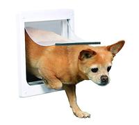 Trixie Chatière pour chiens 2 positions XS-S (XPetit - Petit) blanc