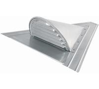 Chatière traditionnelle demi-ronde Zinc naturel VM Building - 211735000
