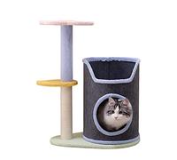 Chaton Cadre Multicouche Trou Arbre Feutre Tissu Chatterie Espace Saut Plateforme