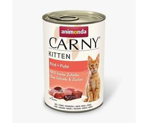 Chaton Carnée En Conserve Animonda-Boeuf + Dinde 400g