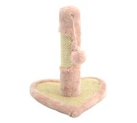 Chaton Chat Griffoir Beau Pendentif Fourrure Corde Sisal Nettoyage des Dents Jouet à Mâcher Cadeau pour Jouet Interactif pour Chat Intérieur