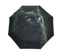 Chaton Chat Magique De Dessin Animé Parapluie Pliant Enfant Garçons Filles Automatique Protection UV Parapluies Coupe-Vent pour Voyager