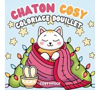 Chaton cosy: Coloriage douillet