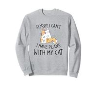 Chaton - Désolé I Can't I Have Plans with My Cat Sweatshirt