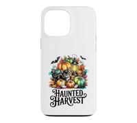 Chaton hanté avec Lanterne et fantômes Lumineux Coque pour iPhone 13 Pro Max