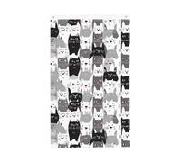 Chaton Mignon De Dessin Animé Drapeau Décoratif Drapeau De Jardin Résistant Aux Intempéries Garden Flag Pour Extérieur Intérieur Jardin Balcon 90X150Cm