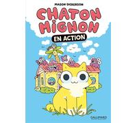 Chaton mignon En action - Mason Dickerson - Gallimard Bd - broché - Bande dessinée jeunesse