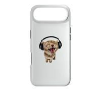Chaton Portant des écouteurs Chantant Amateur de Musique Mignon Coque pour iPhone Air