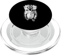Chaton Triste Meme Debout Chat PopSockets PopGrip pour MagSafe