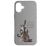 Chaton violoncelliste Classique de contrebasse Coque pour iPhone 16 Plus