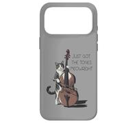 Chaton violoncelliste Classique de contrebasse Coque pour iPhone 17 Pro Max
