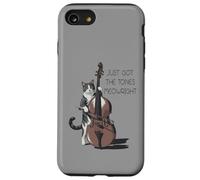 Chaton violoncelliste Classique de contrebasse Coque pour iPhone SE (2020) / 7/8